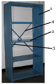 Pallet Rack Blue COMMERCIAL SHELVING | PALLET RACK | WAREHOUSE STORAGE RACK | HEAVY DUTY